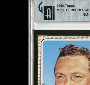 1968 Topps #18 Mike Hershberger