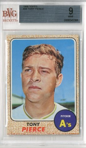 1968 Topps #38 Tony Pierce