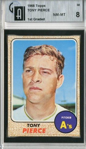 1968 Topps #38 Tony Pierce