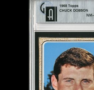 1968 Topps #62 Chuck Dobson