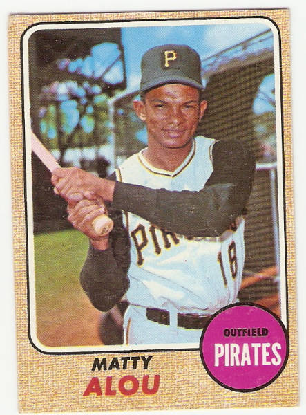 1968 Topps #270 Matty Alou