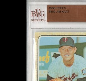 1968 Topps #450 Jim Kaat