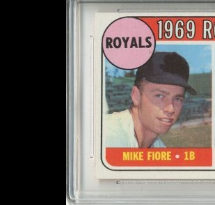 1969 Topps #376 Rookie Stars/Mike Fiore RC/Jim Rooker RC