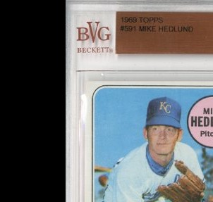 1969 Topps #591 Mike Hedlund