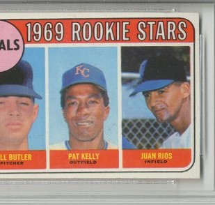 1969 Topps #619 Rookie Stars/Bill Butler RC/Pat Kelly RC/Juan Rios RC