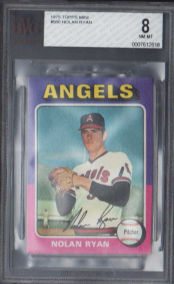 1975 Topps Mini #500 Nolan Ryan