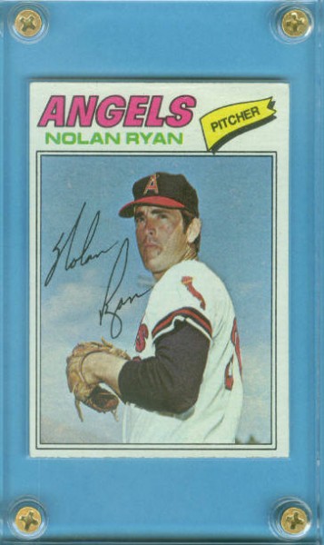 1977 Topps #650 Nolan Ryan