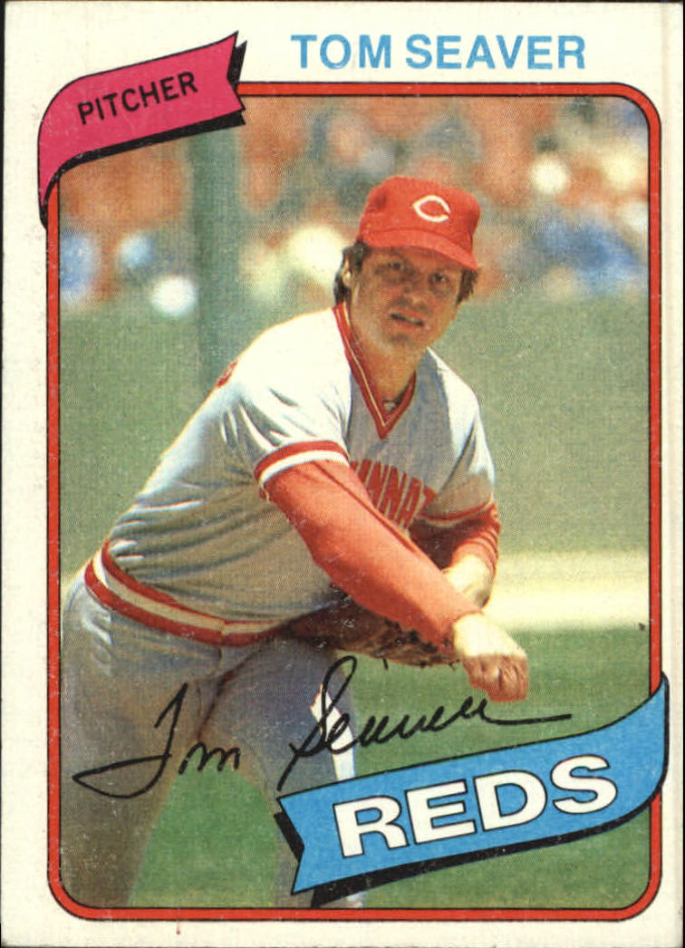 Topps Cincinnati Reds Baseball Card Tom Seaver Vg Ex Ebay