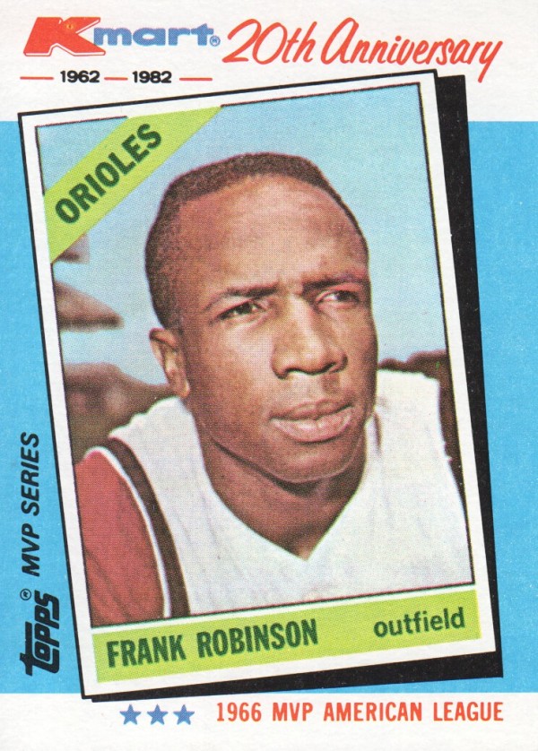 1982 K-Mart #9 Frank Robinson: 66AL