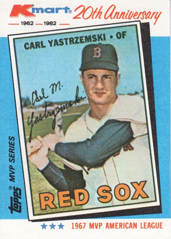 1982 K-Mart #11 Carl Yastrzemski: 67AL