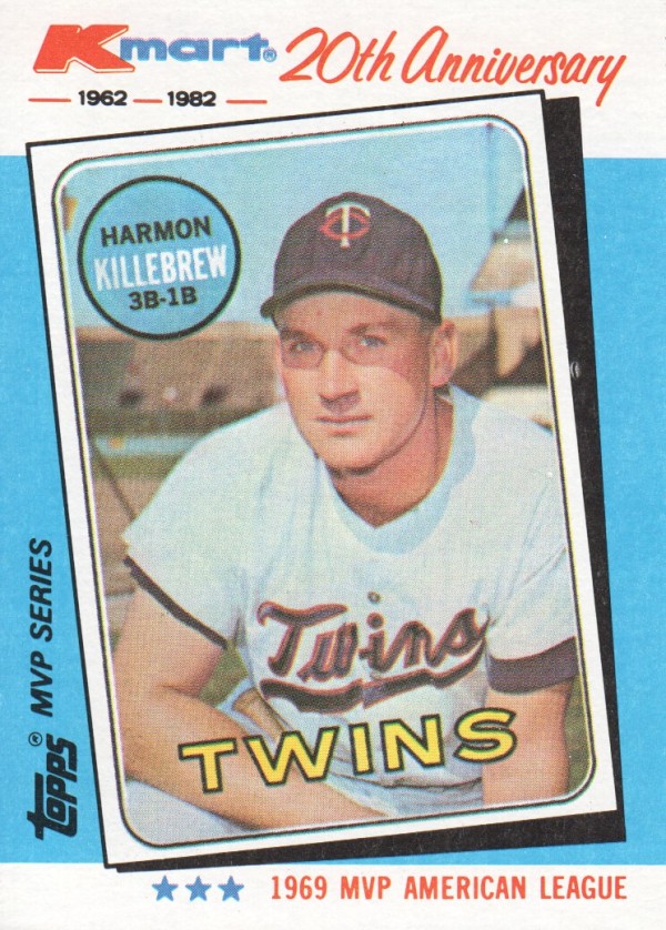 1982 K-Mart #15 Harmon Killebrew: 69AL
