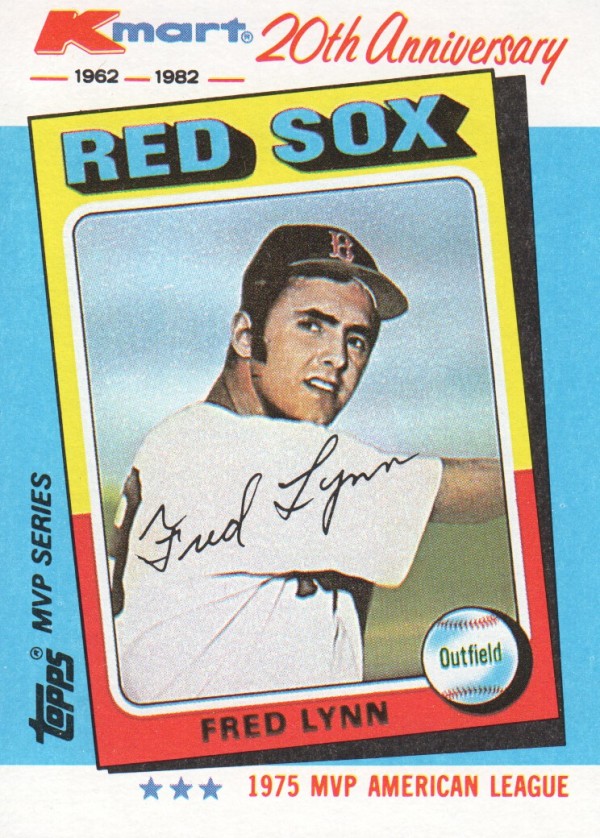 1982 K-Mart #27 Fred Lynn: 75AL