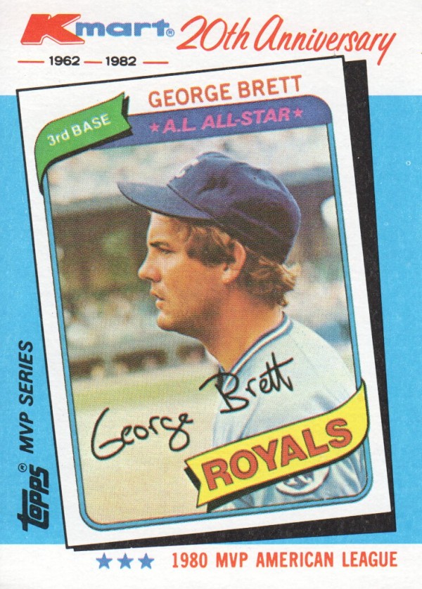 1982 K-Mart #38 George Brett: 80AL