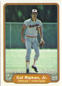 1982 Fleer #176 Cal Ripken RC front image