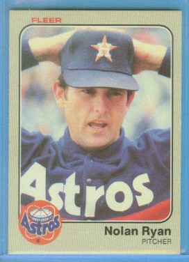 1983 Fleer #463 Nolan Ryan