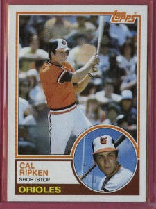 1983 Topps #163 Cal Ripken
