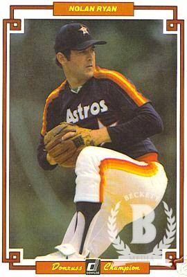 1984 Donruss Champions #39 Nolan Ryan