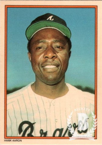 1985 Circle K #1 Hank Aaron