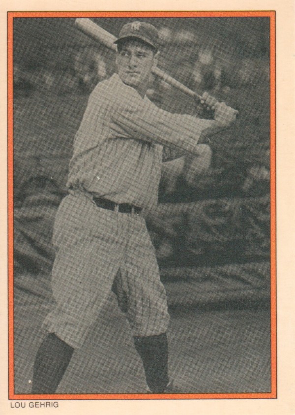 1985 Circle K #14 Lou Gehrig