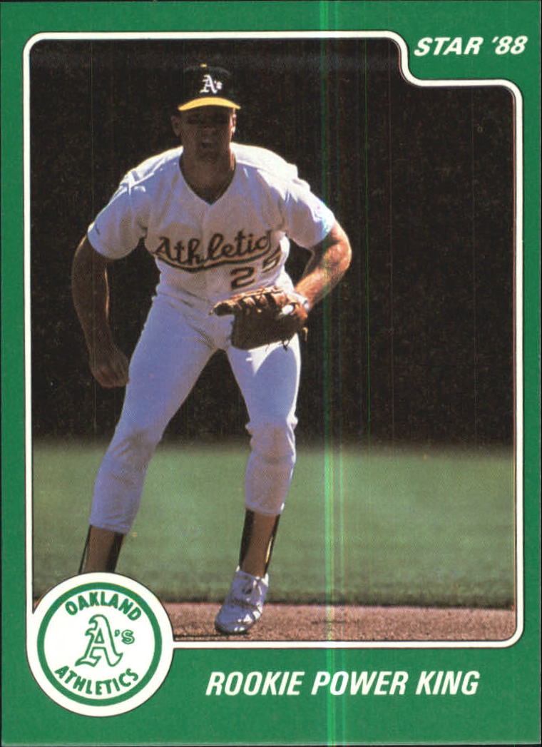 1988 (athletics) star davis/mcgwire #7 mark mcgwire/mark: power