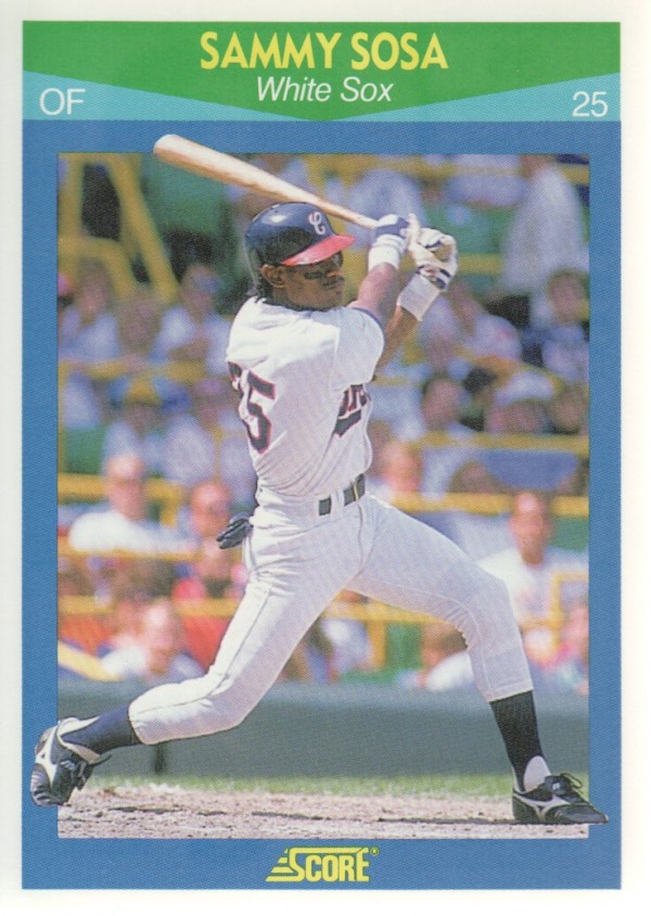 1990 Score Rising Stars #35 Sammy Sosa