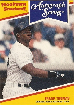 1992 MooTown Snackers #24 Frank Thomas
