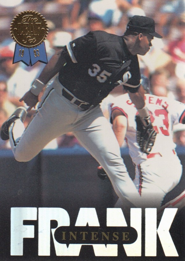 1993 Leaf Thomas #3 Frank Thomas/Intense