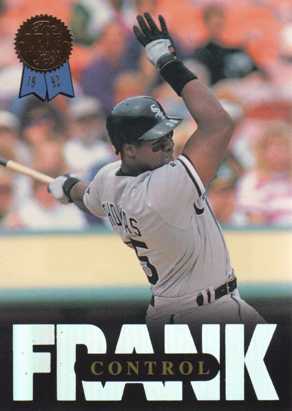 1993 Leaf Thomas #7 Frank Thomas/Control