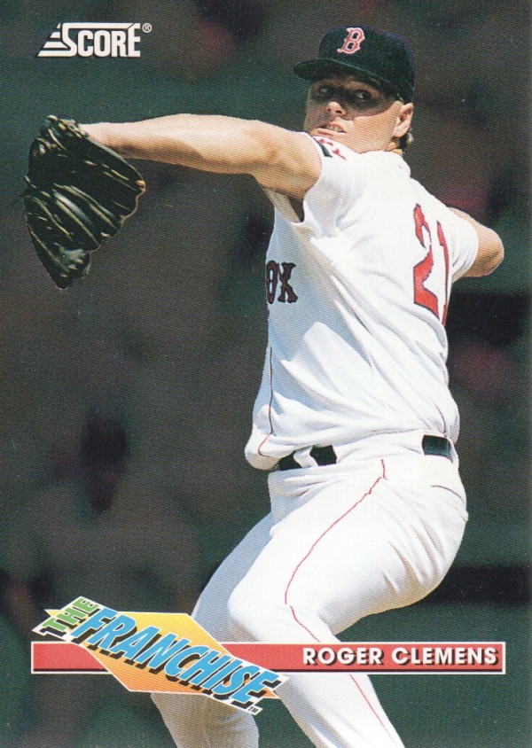 1993 Score Franchise #2 Roger Clemens