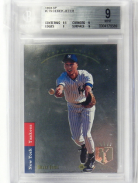 1993 SP #279 Derek Jeter FOIL RC !