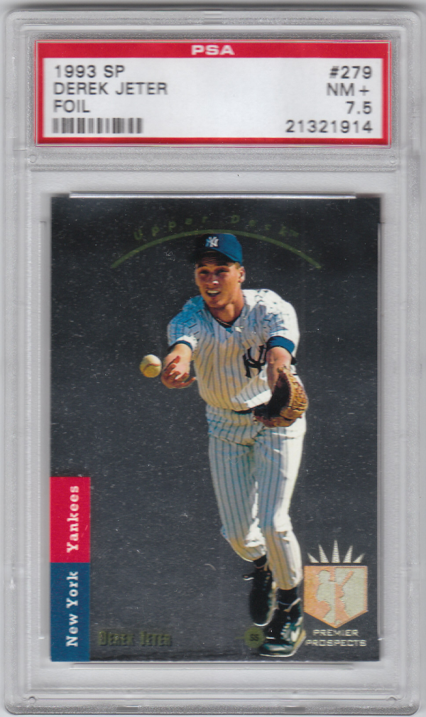 1993 SP #279 Derek Jeter FOIL RC !