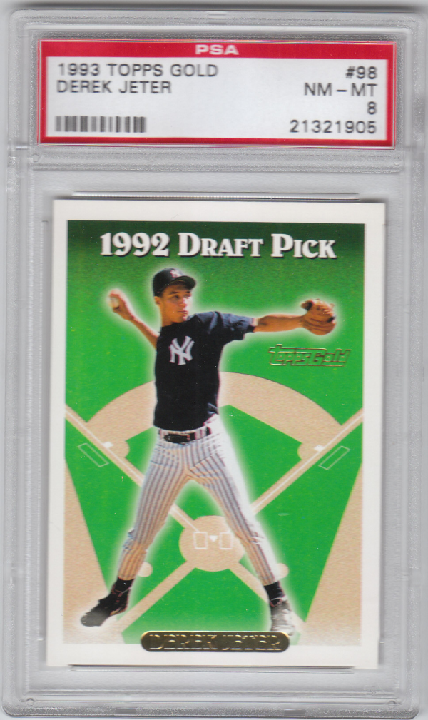 1993 Topps Gold #98 Derek Jeter