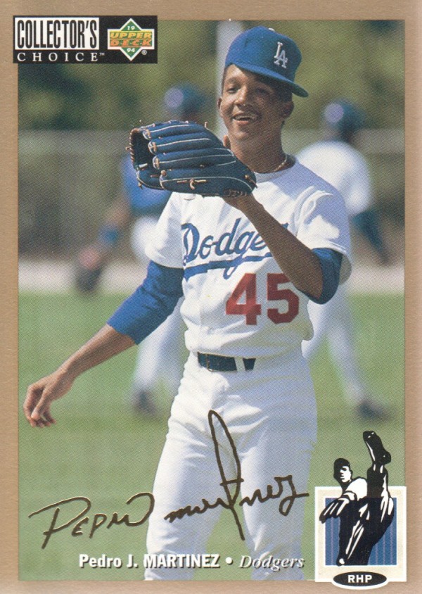 1994 Collector's Choice Gold Signature #189 Pedro Martinez