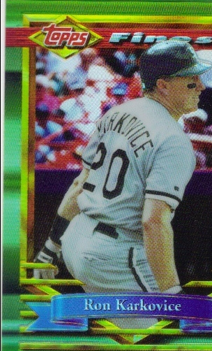 1994 Finest Refractors #71 Ron Karkovice