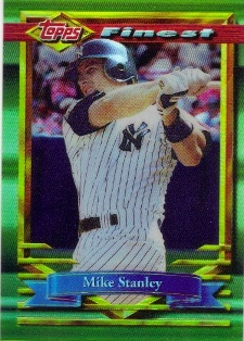 1994 Finest Refractors #76 Mike Stanley