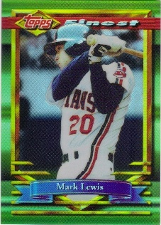 1994 Finest Refractors #91 Mark Lewis