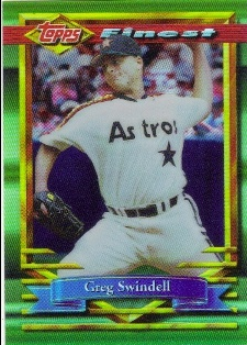 1994 Finest Refractors #99 Greg Swindell