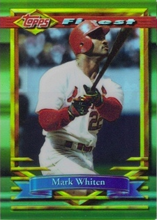 1994 Finest Refractors #116 Mark Whiten