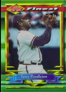 1994 Finest Refractors #118 Terry Pendleton