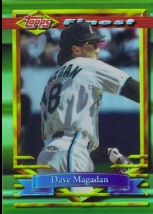 1994 Finest Refractors #130 Dave Magadan