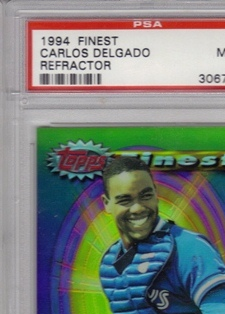 1994 Finest Refractors #423 Carlos Delgado FIN
