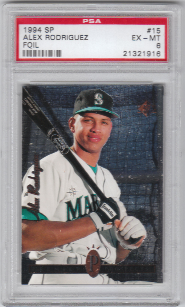 1994 SP #15 Alex Rodriguez FOIL RC