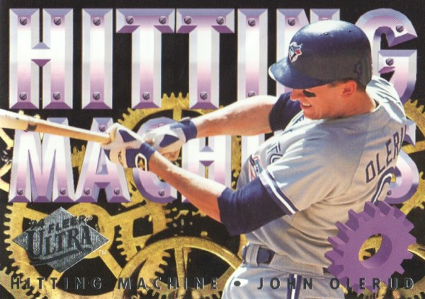 1994 Ultra Hitting Machines #8 John Olerud
