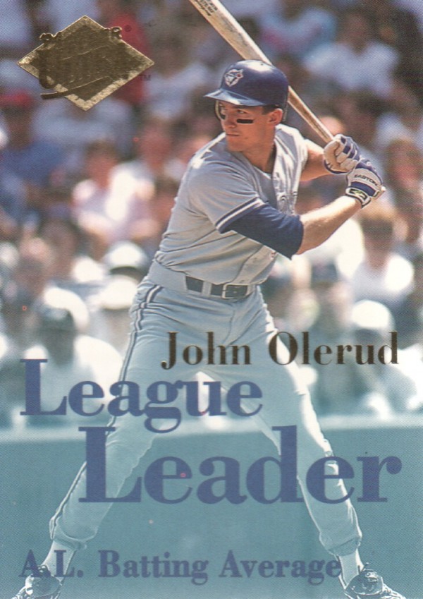 1994 Ultra League Leaders #1 John Olerud