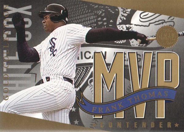 1994 Leaf MVP Contenders Gold #A12 Frank Thomas