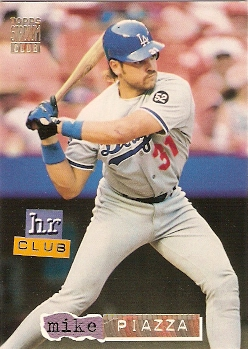 1994 Stadium Club Golden Rainbow #266 Mike Piazza HR