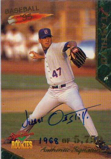 1995 Signature Rookies Signatures #12 Juan Castillo