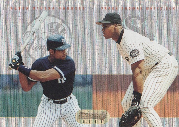 1995 Bowman's Best Refractors #X9 R.Rivera/F.Thomas