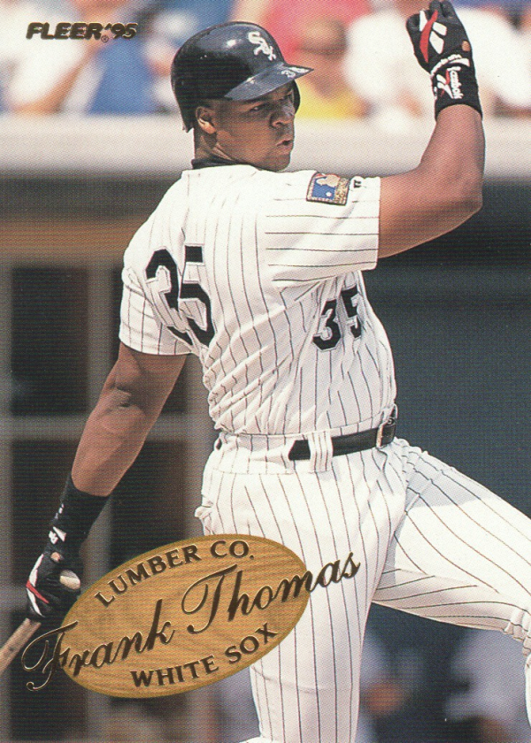 1995 Fleer Lumber Company #9 Frank Thomas