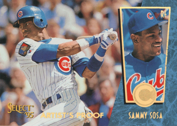 1995 Select Artist's Proofs #126 Sammy Sosa